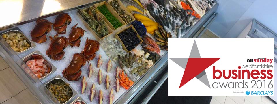 GCH Fishmongers is a finalist in Bedfordshire Business Awards 2016!