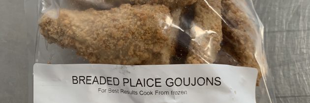 Breaded Plaice Goujons