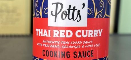 Potts Thai Red Curry Sauce