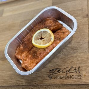 BBQ Flavoured Salmon Portions
